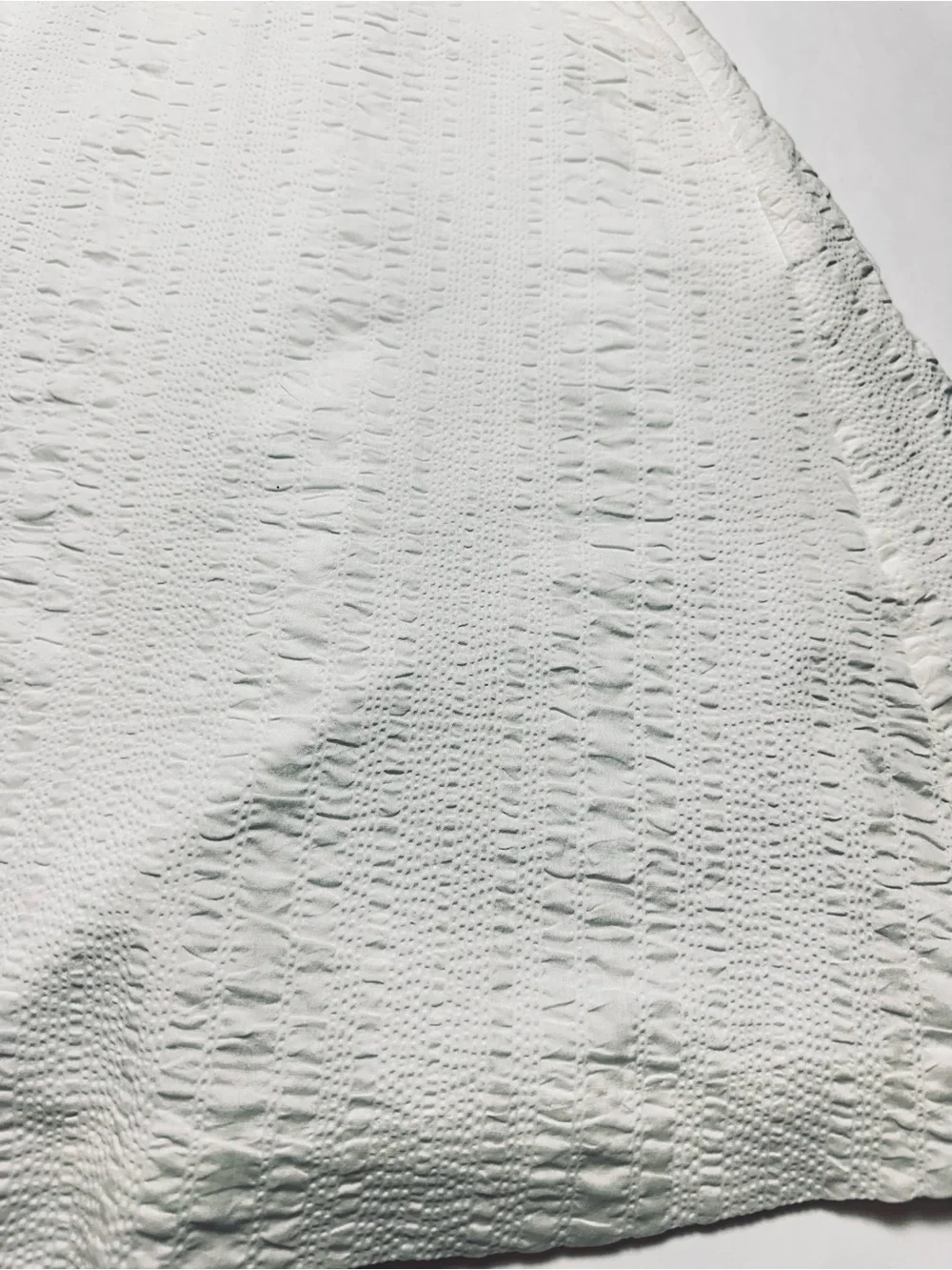 J. Crew White Textured Cotton Button Front Sundress Cottagecore Size 4 - Picture 11 of 11
